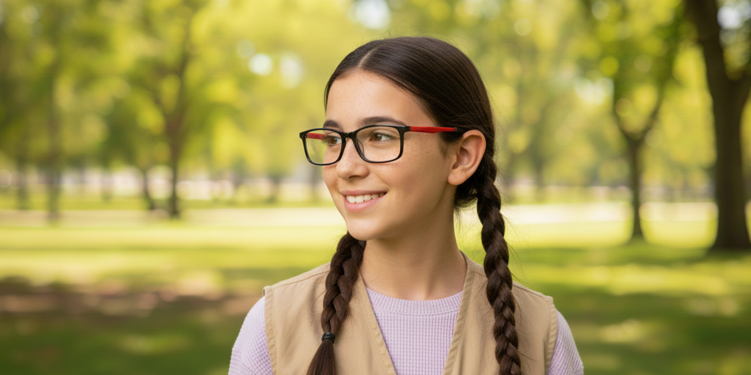 Full Rim Rectangle Eyeglasses A6231