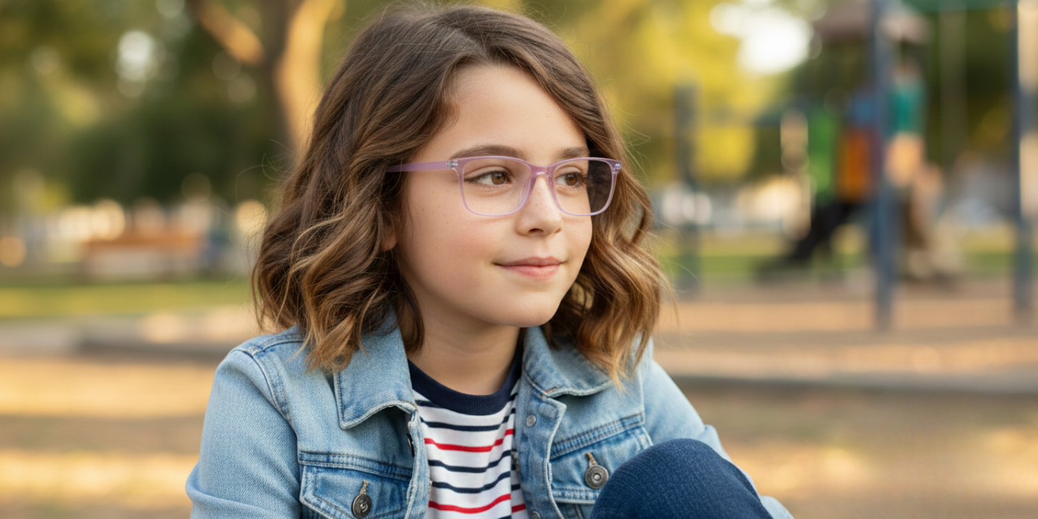 Full Rim Rectangle Eyeglasses A6231