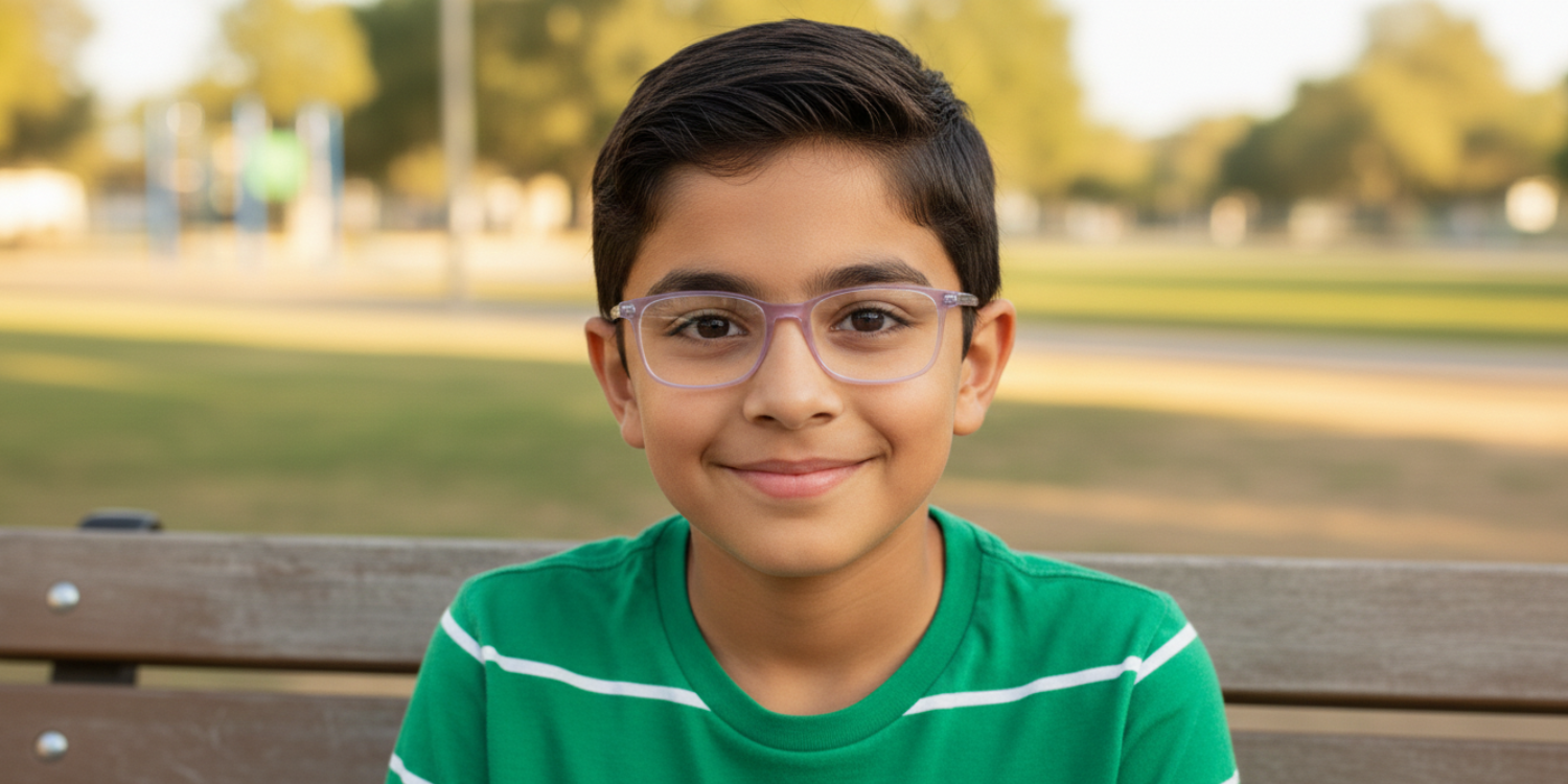 Full Rim Rectangle Eyeglasses A6231