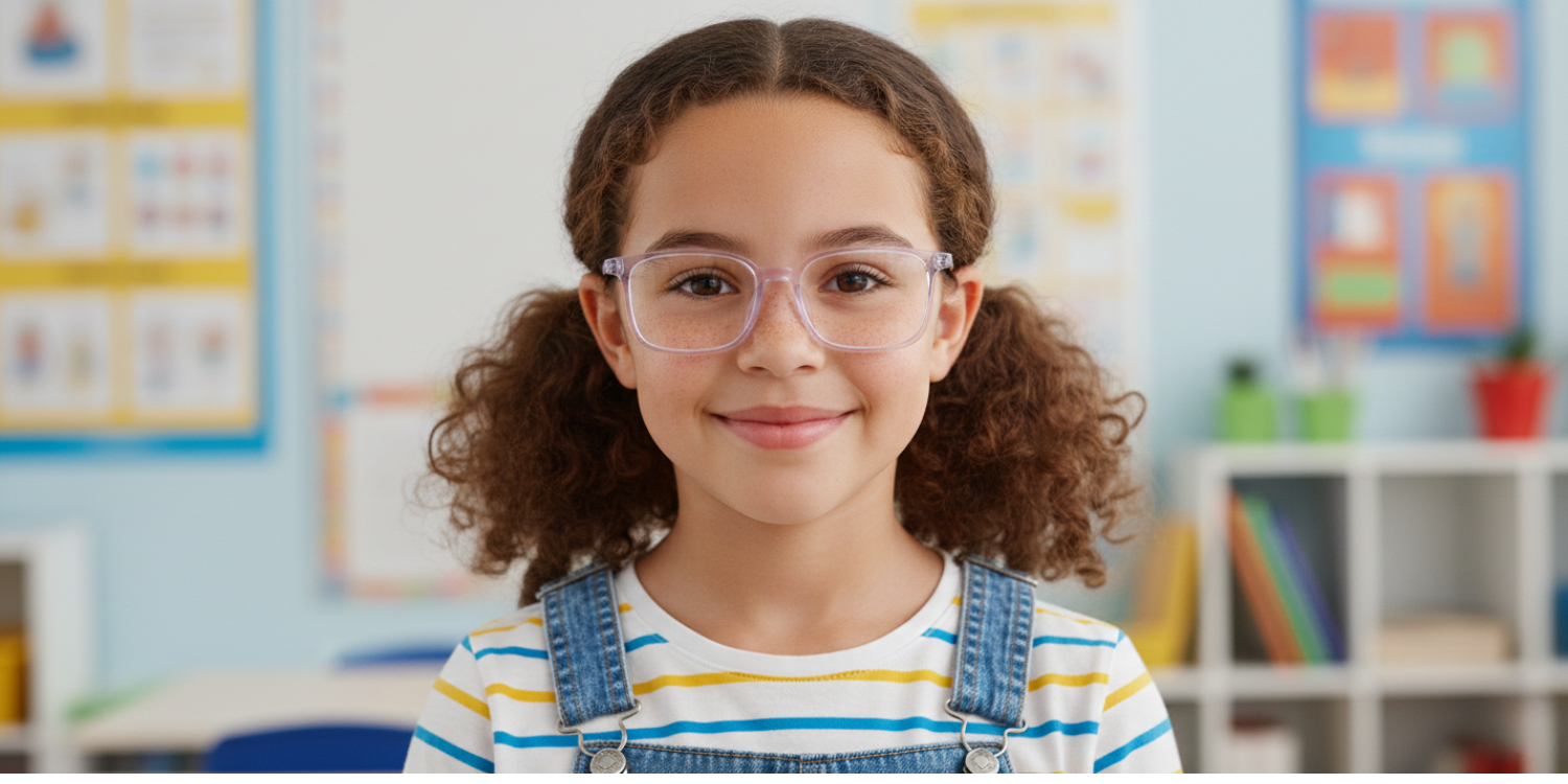 Full Rim Rectangle Eyeglasses A6232