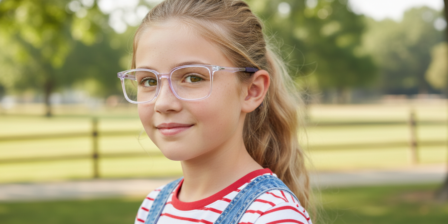 Full Rim Rectangle Eyeglasses A6232