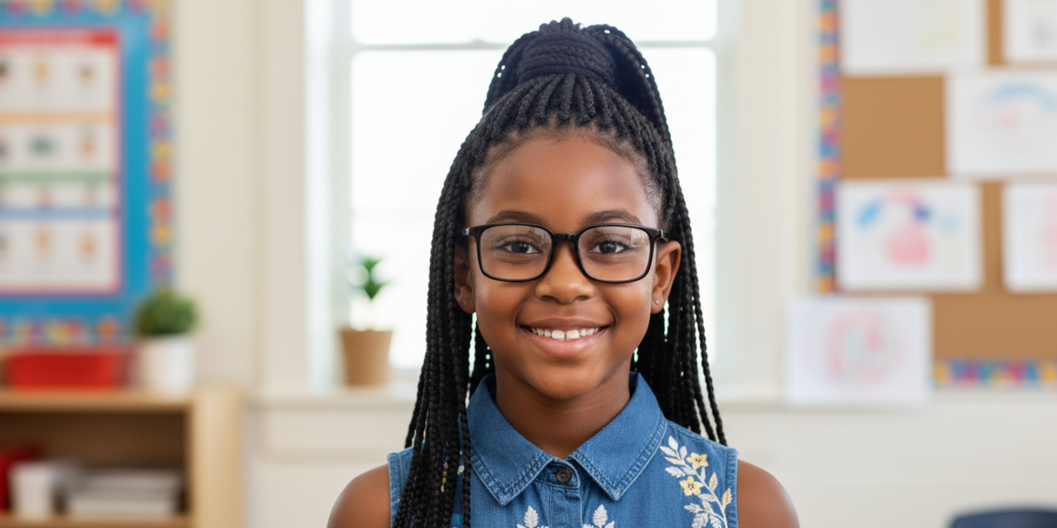 Full Rim Rectangle Eyeglasses A6232