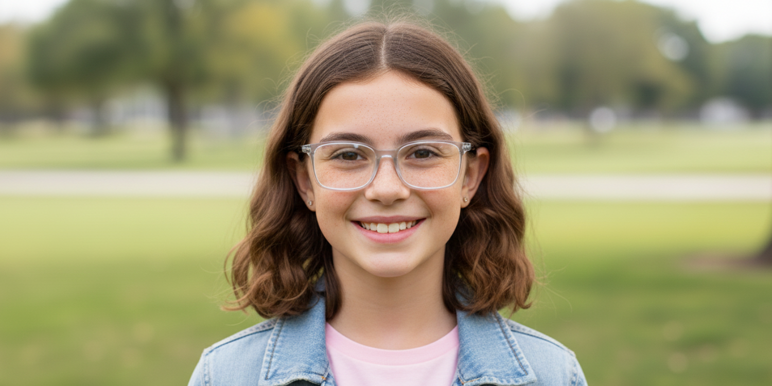 Full Rim Rectangle Eyeglasses A6232