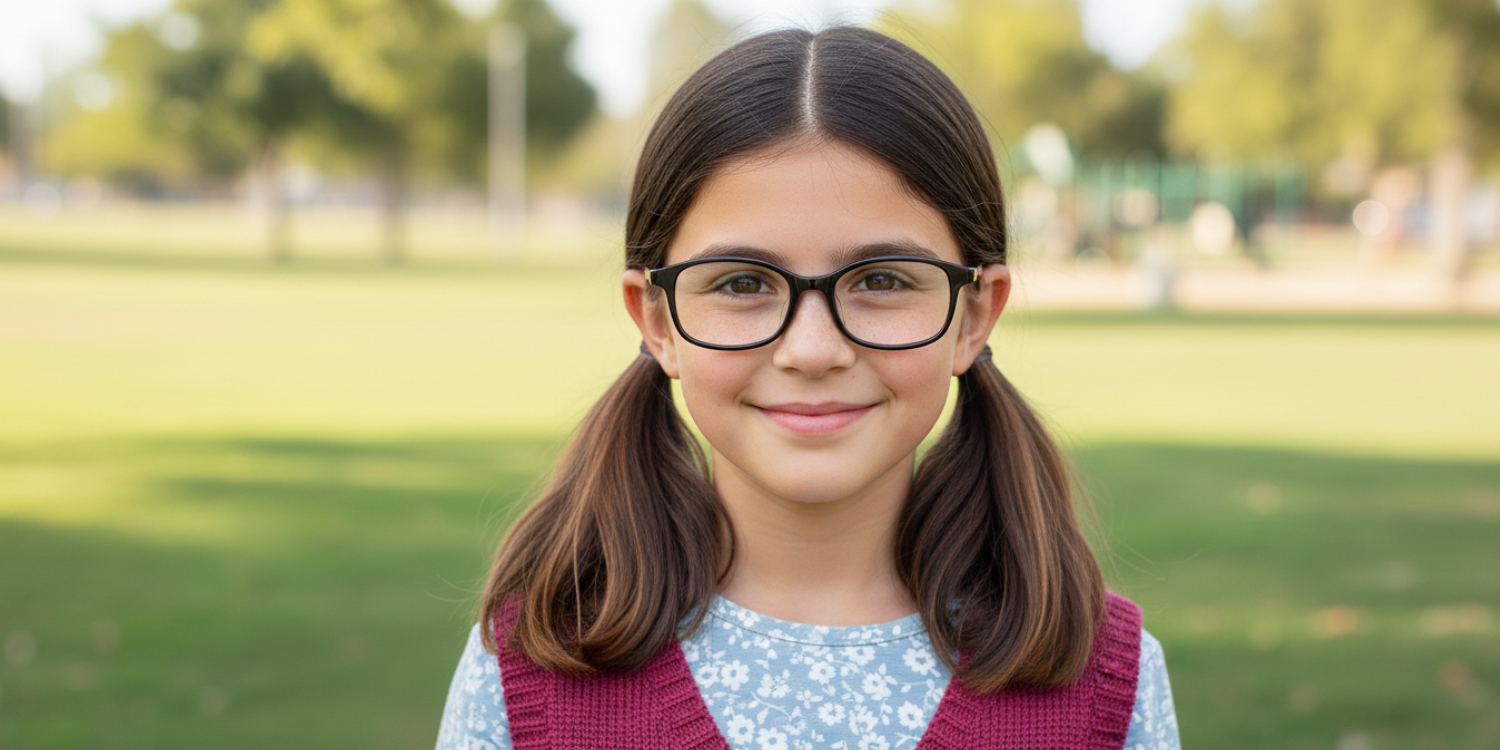 Full Rim Rectangle Eyeglasses A6236