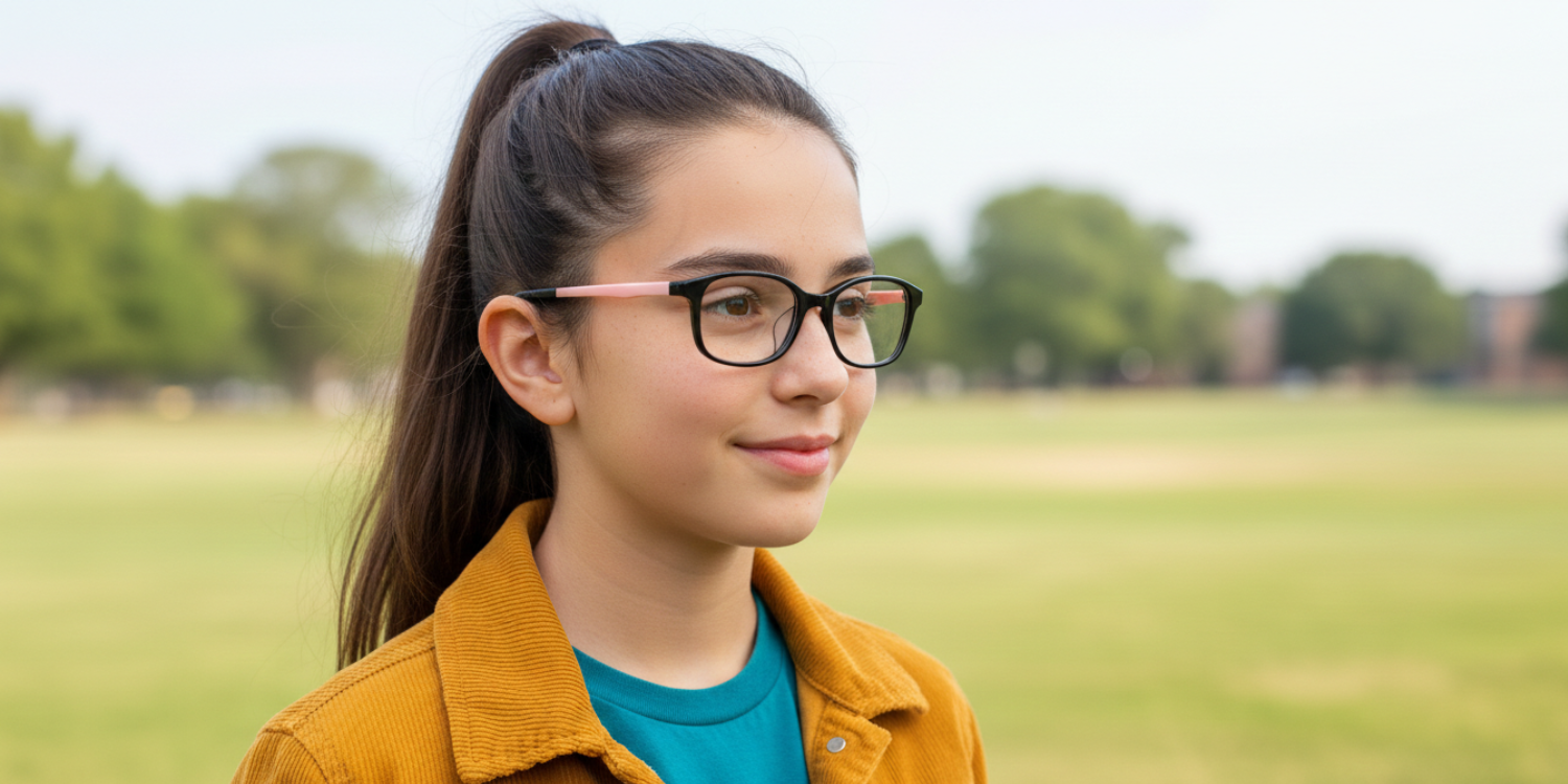 Full Rim Rectangle Eyeglasses A6236