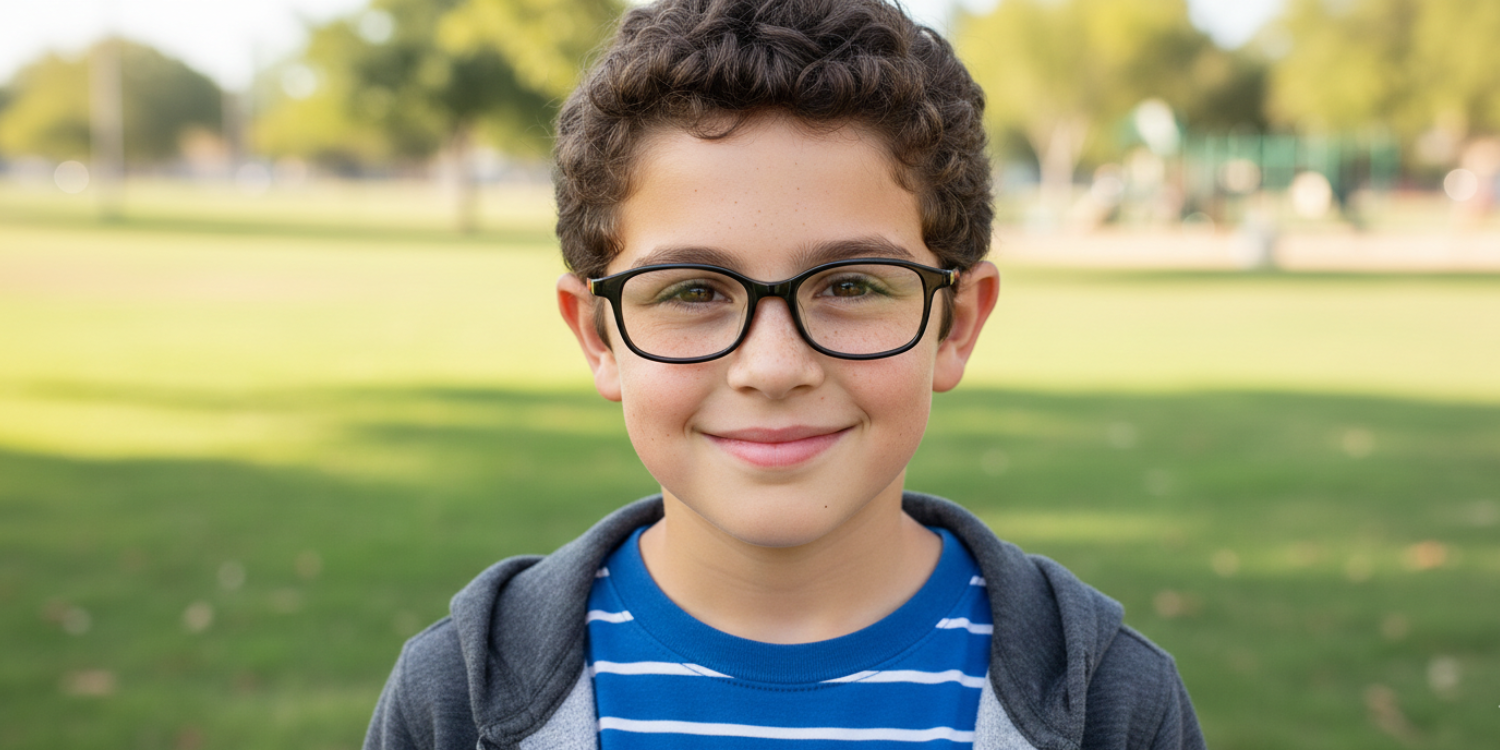 Full Rim Rectangle Eyeglasses A6236