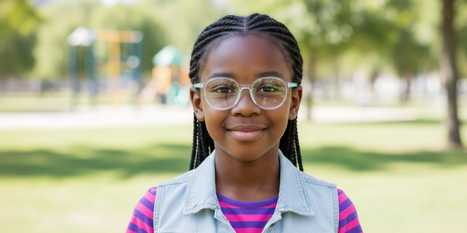 Full Rim Round Eyeglasses A6242