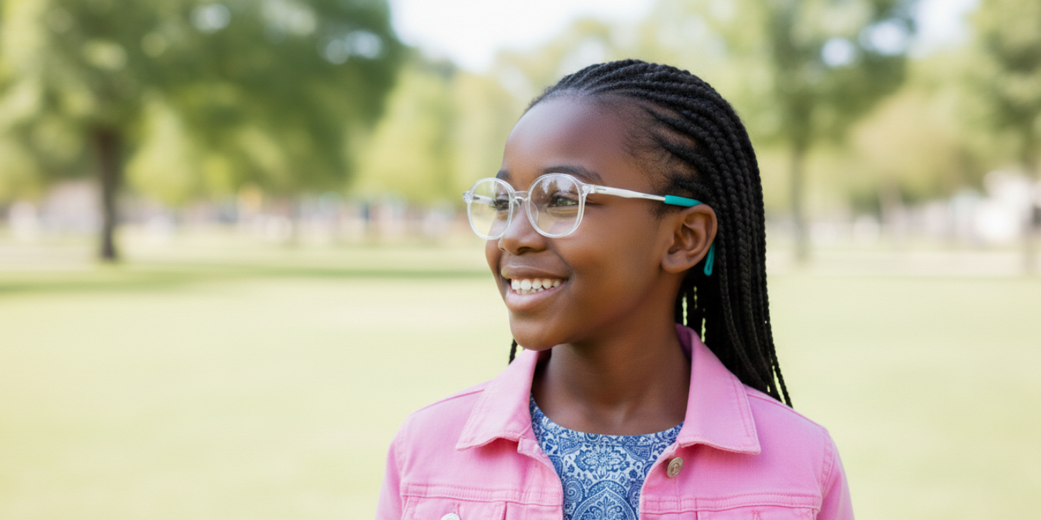 Full Rim Round Eyeglasses A6242