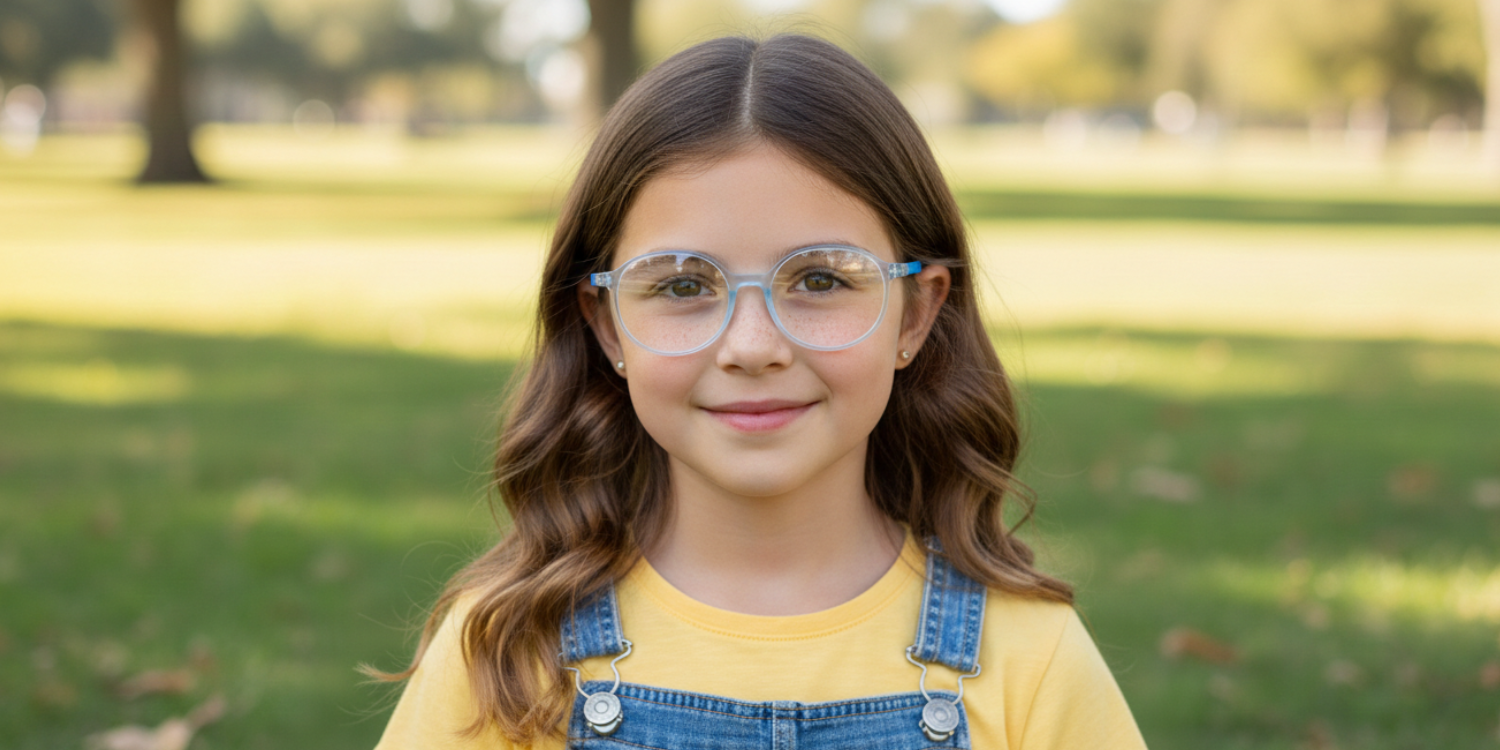 Full Rim Round Eyeglasses A6242