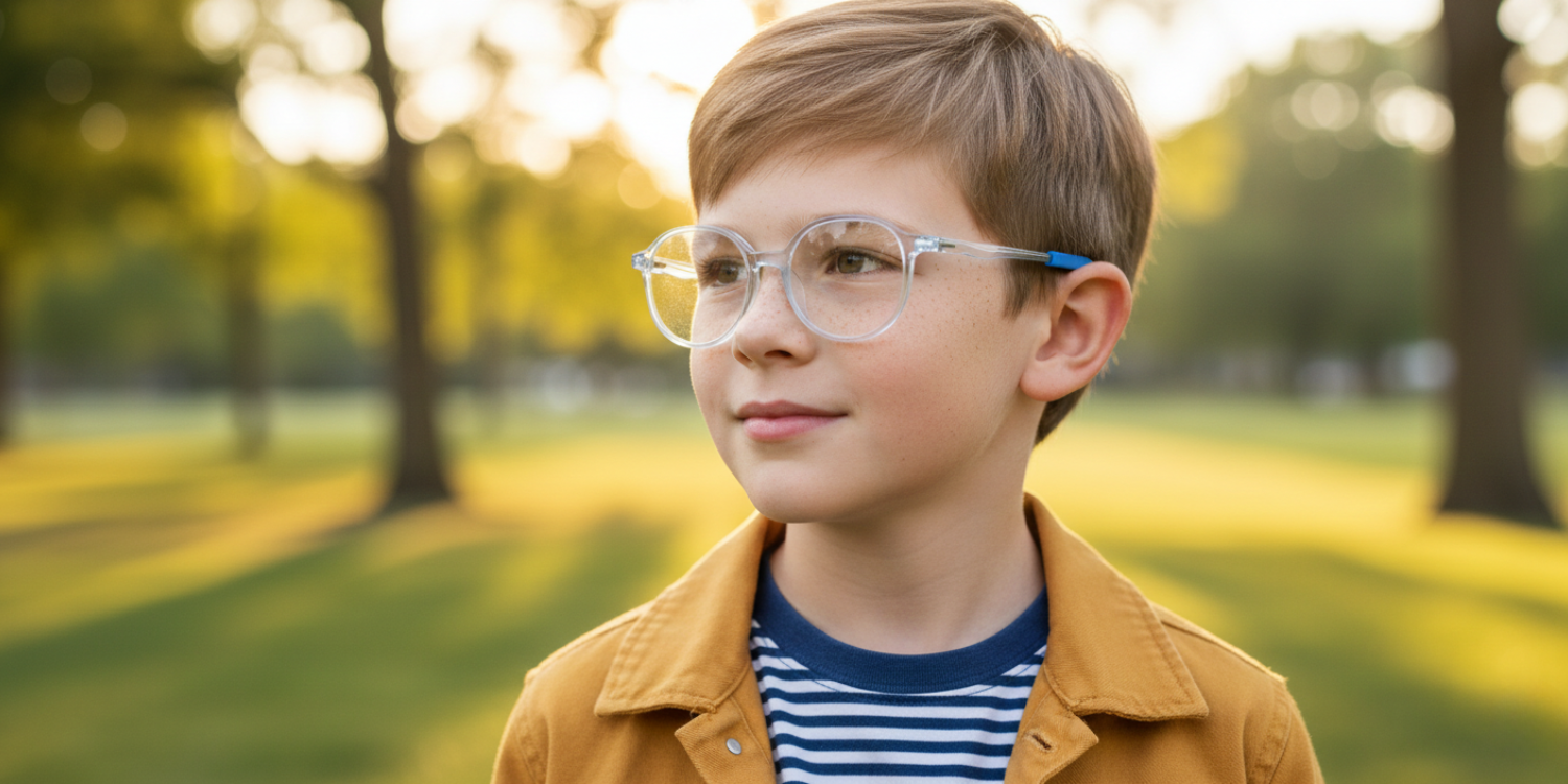 Full Rim Round Eyeglasses A6242