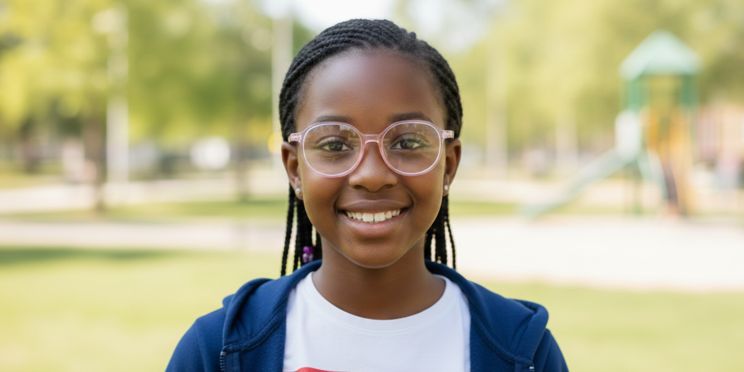 Full Rim Round Eyeglasses A6242