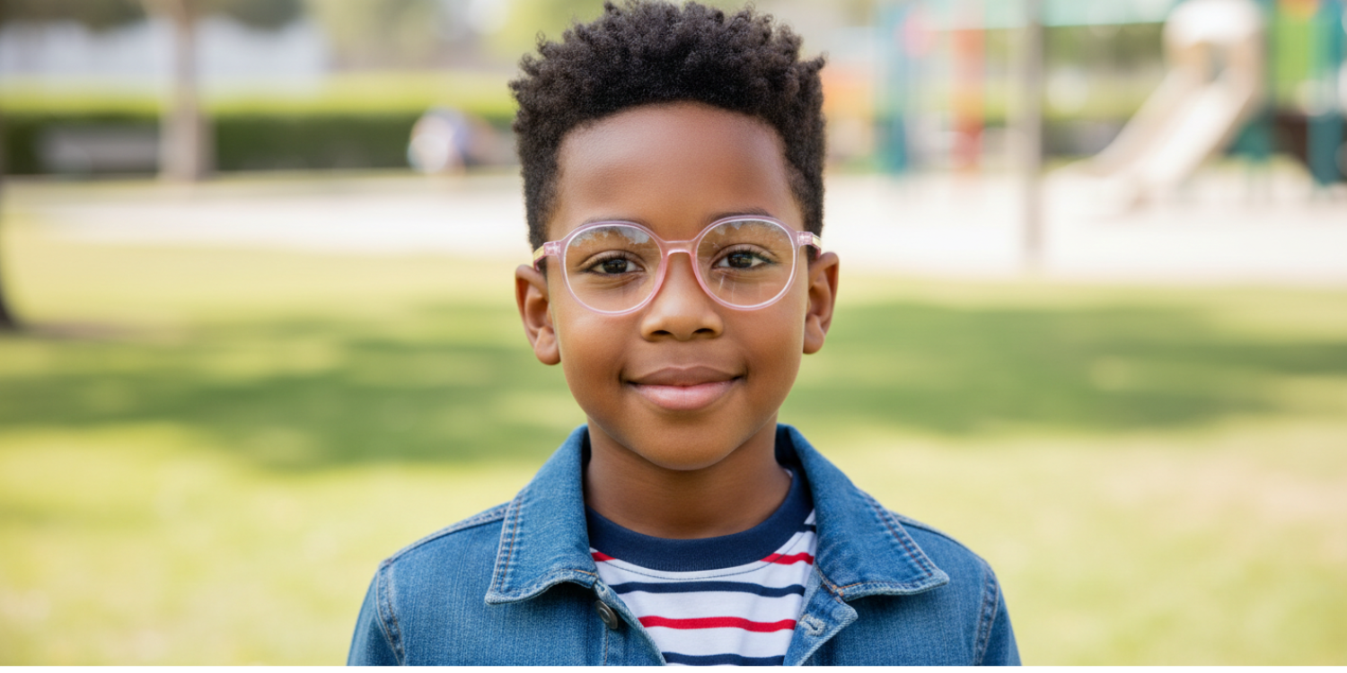 Full Rim Round Eyeglasses A6242