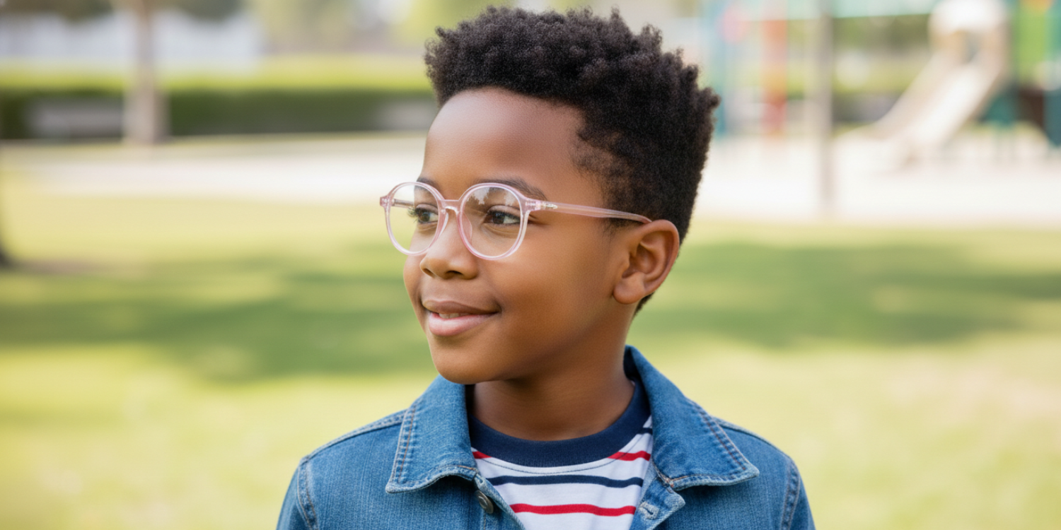 Full Rim Round Eyeglasses A6242