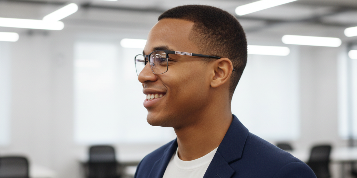 Full Rim Rectangle Classic Eyeglasses AS110304