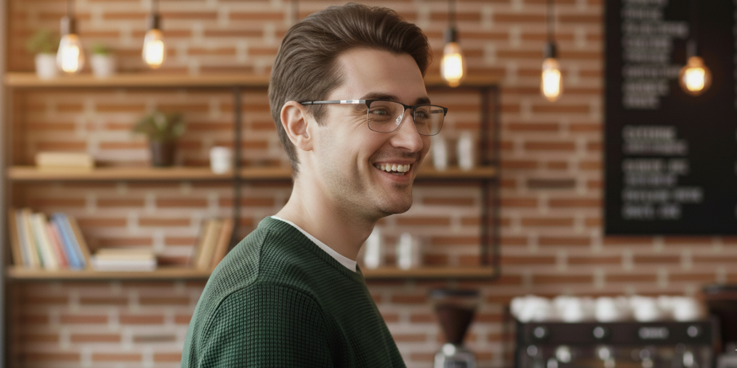 Full Rim Rectangle Classic Eyeglasses AS110304