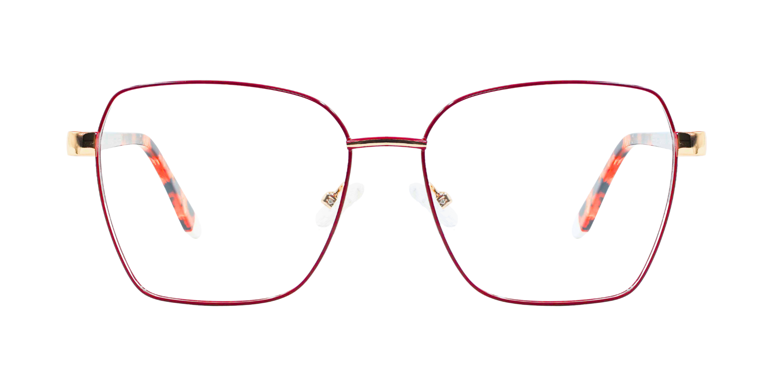 Full Rim Geometric Classic Eyeglasses CH002