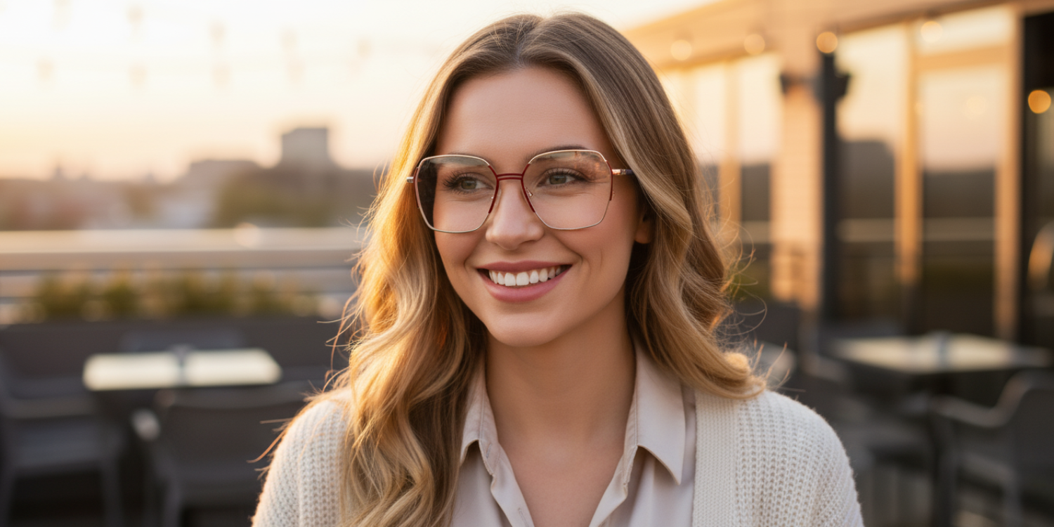 Full Rim Cat EyeClassic Eyeglasses CH9022