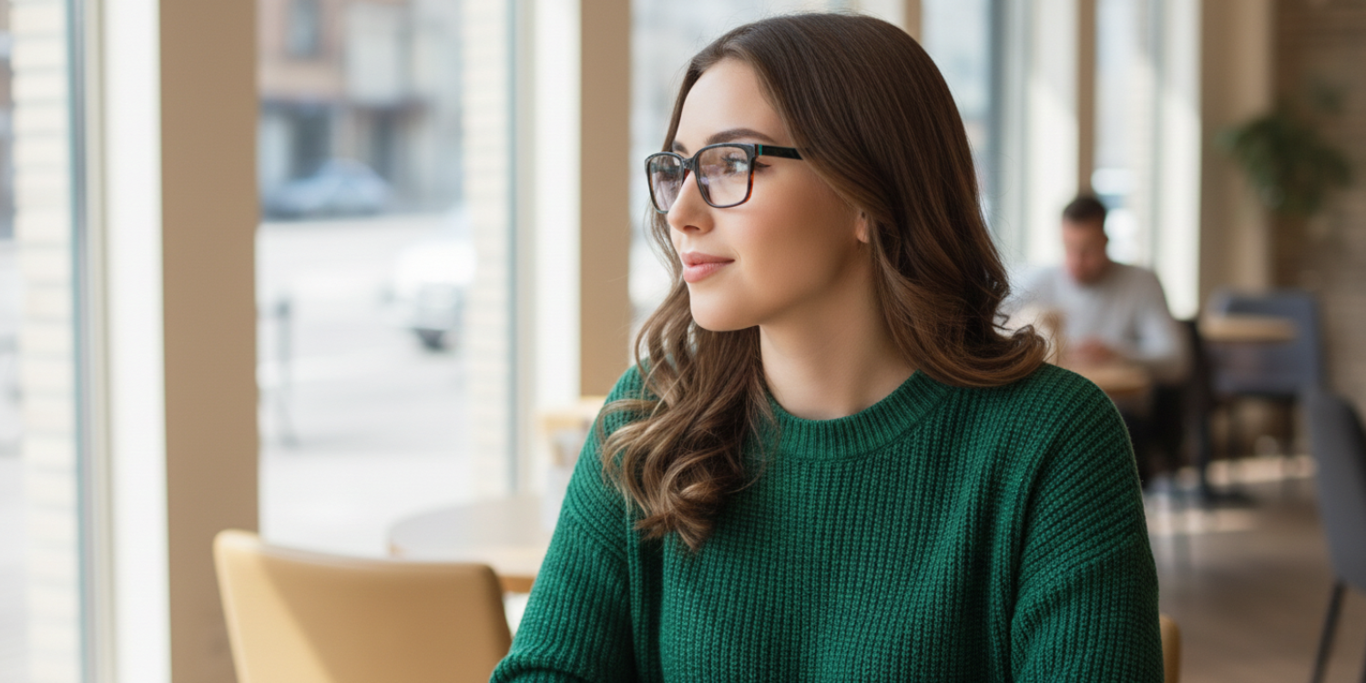 Full Rim Rectangle Classic Eyeglasses CH A10289