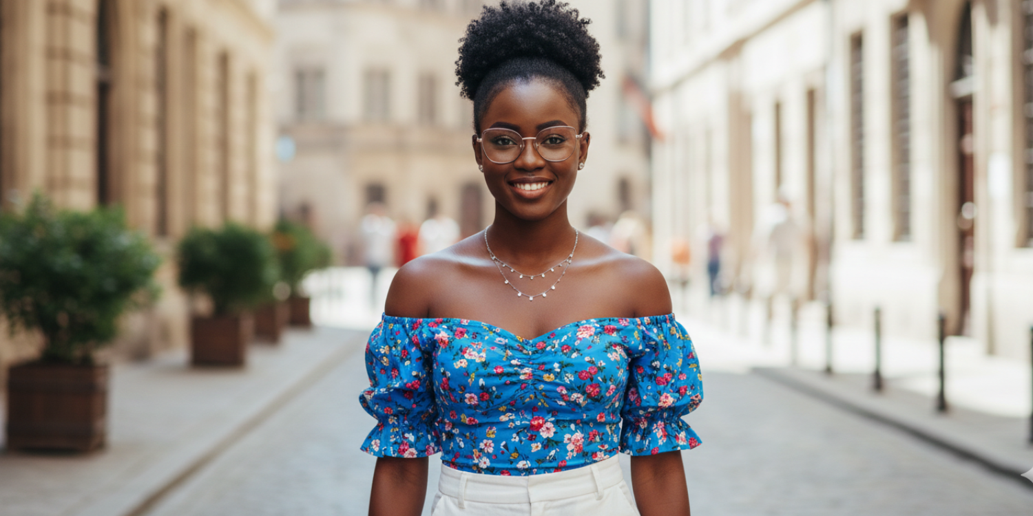 Full Rim Cat Eye Classic Eyeglasses CH006