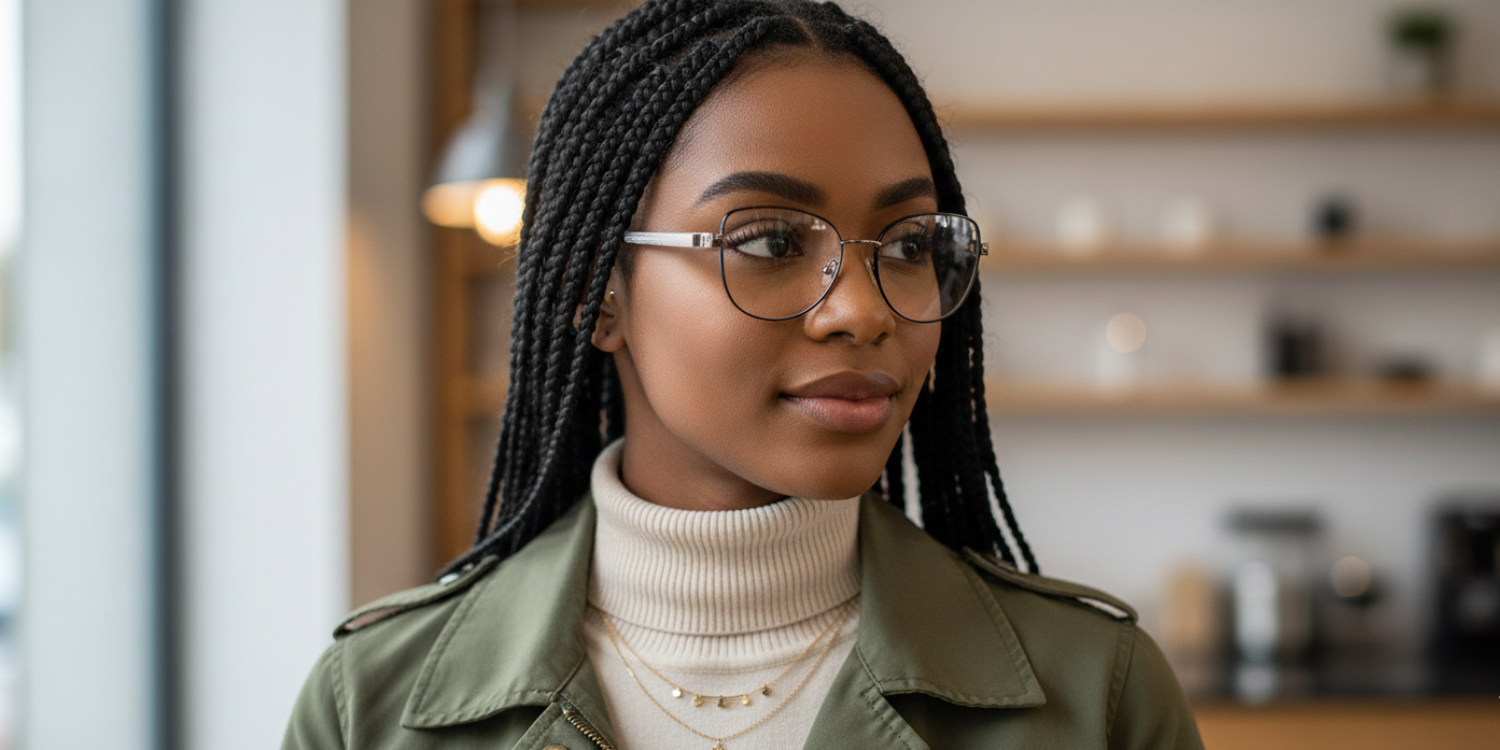 Full Rim Cat Eye Classic Eyeglasses CH006