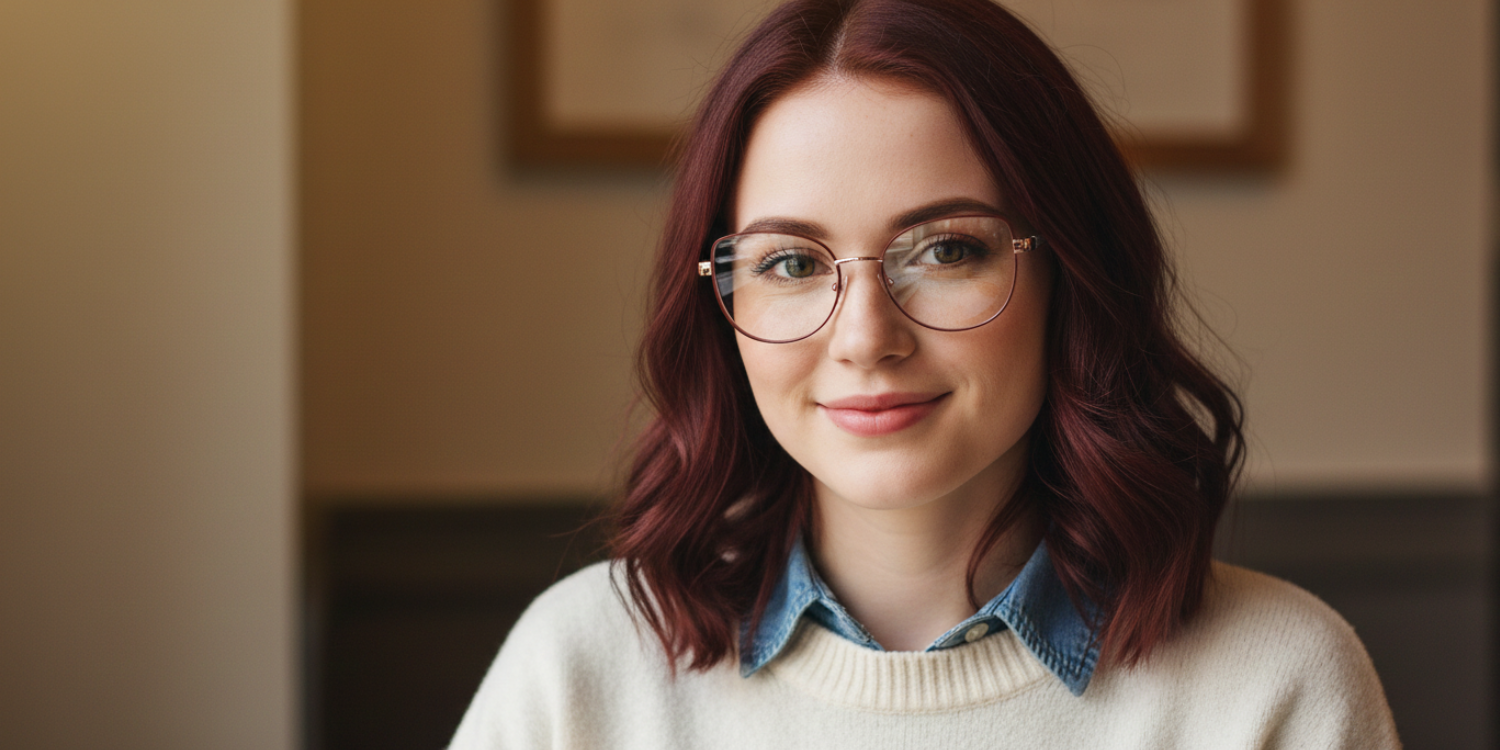 Full Rim Cat Eye Classic Eyeglasses CH006