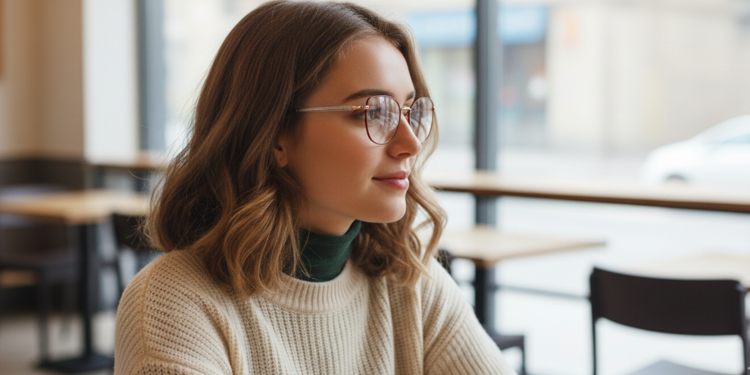 Full Rim Cat Eye Classic Eyeglasses CH006