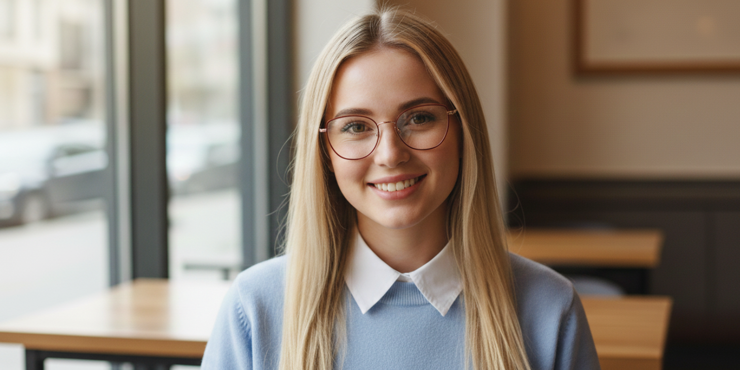 Full Rim Cat Eye Classic Eyeglasses CH006