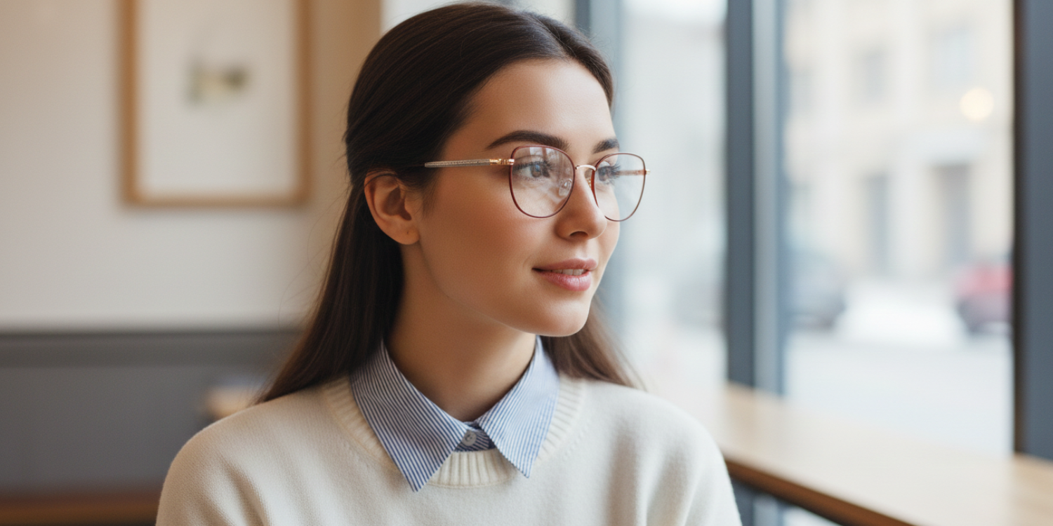 Full Rim Cat Eye Classic Eyeglasses CH006