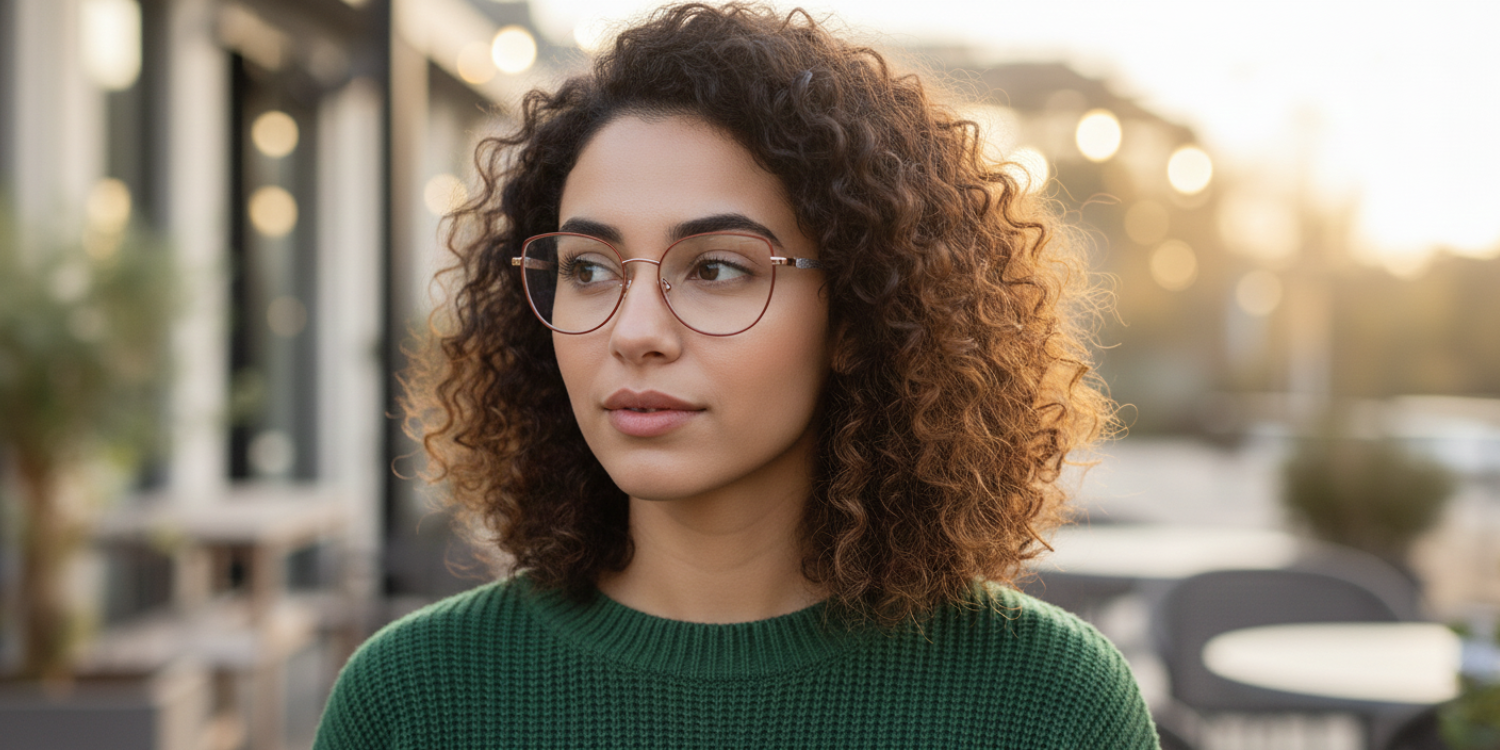 Full Rim Cat Eye Classic Eyeglasses CH006