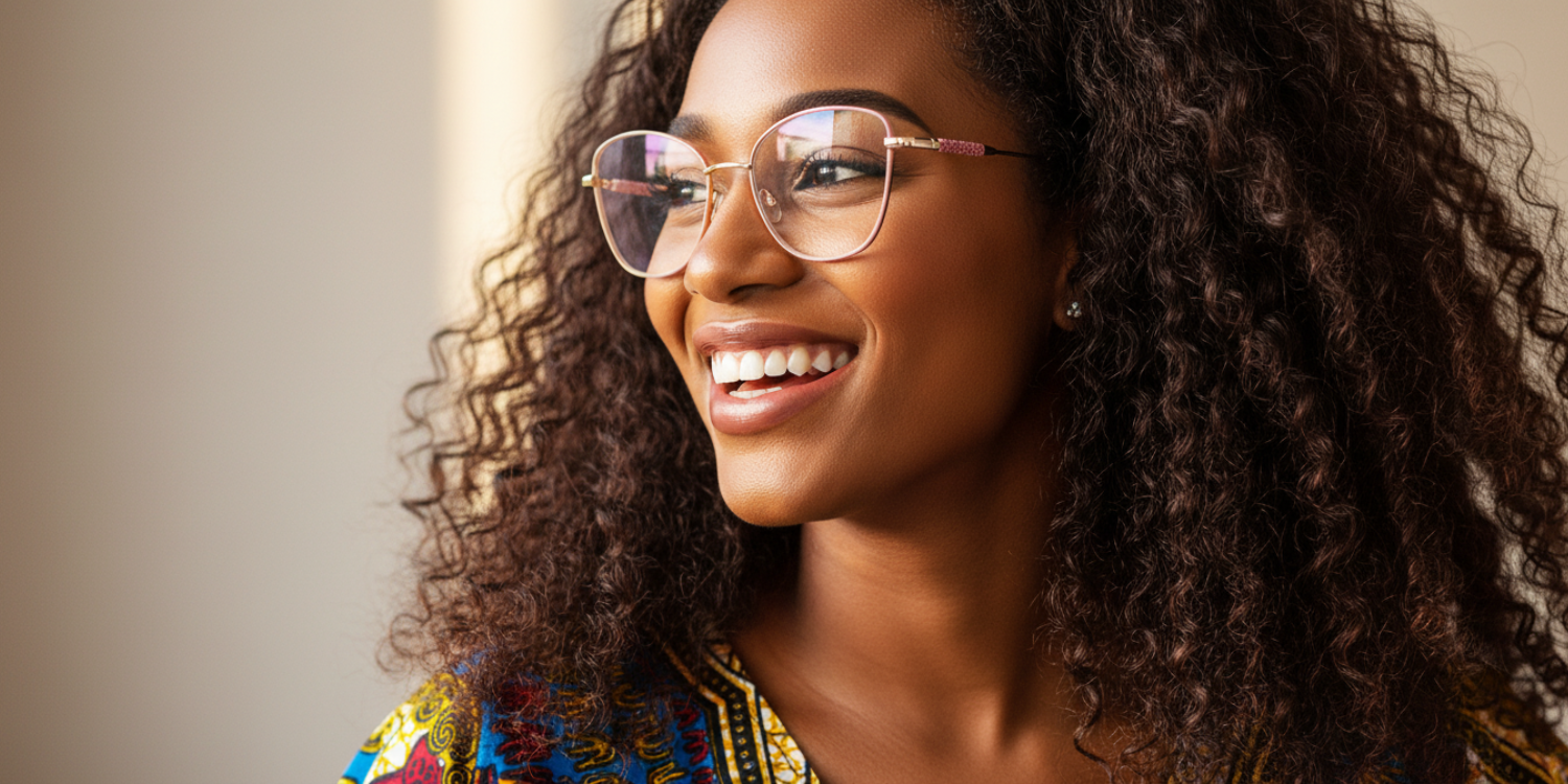 Full Rim Cat Eye Classic Eyeglasses with Sparkling Temple CH5006