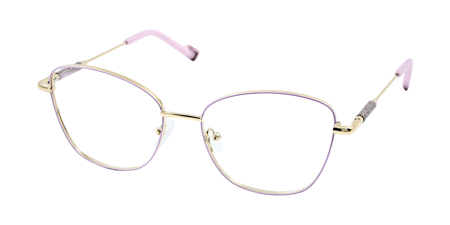 Full Rim Cat Eye Classic Eyeglasses with Sparkling Temple CH5006