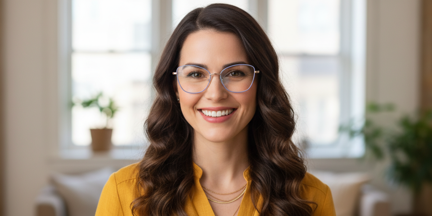 Full Rim Cat Eye Classic Eyeglasses with Sparkling Temple CH5006