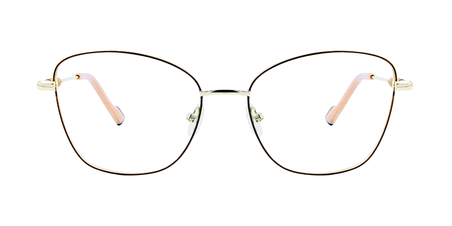 Full Rim Cat Eye Classic Eyeglasses with Sparkling Temple CH5006