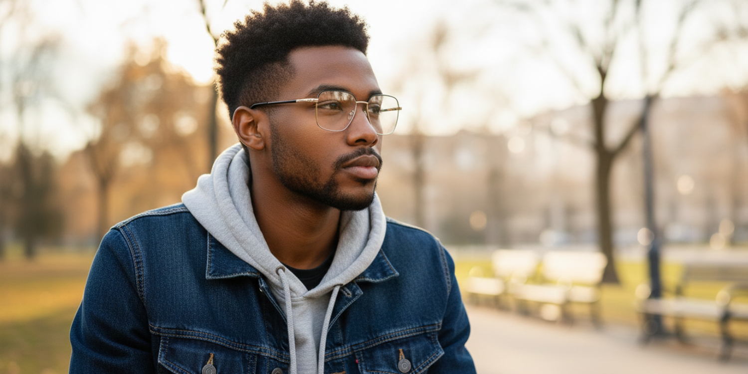 Full Rim Rectangle Classic Eyeglasses CH9011