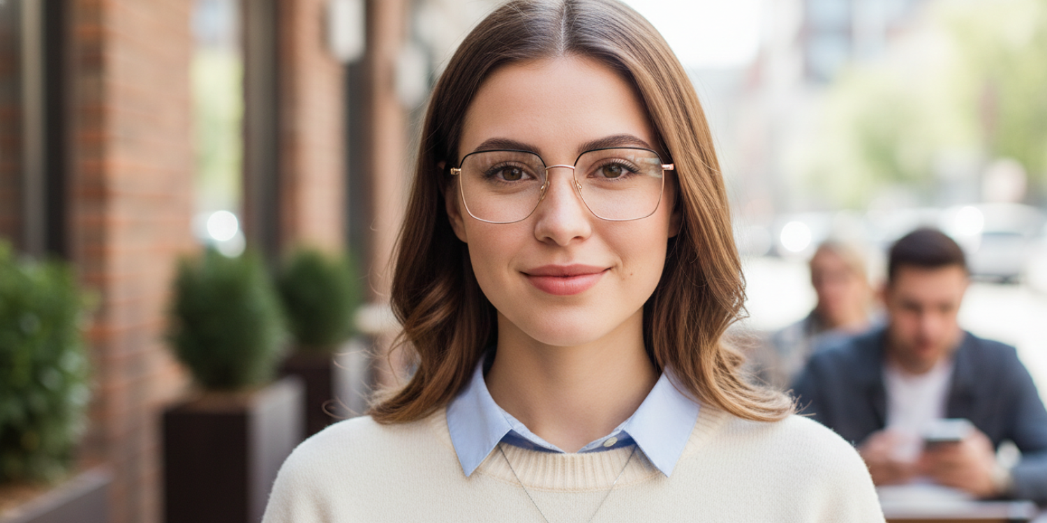 Full Rim Rectangle Classic Eyeglasses CH9011