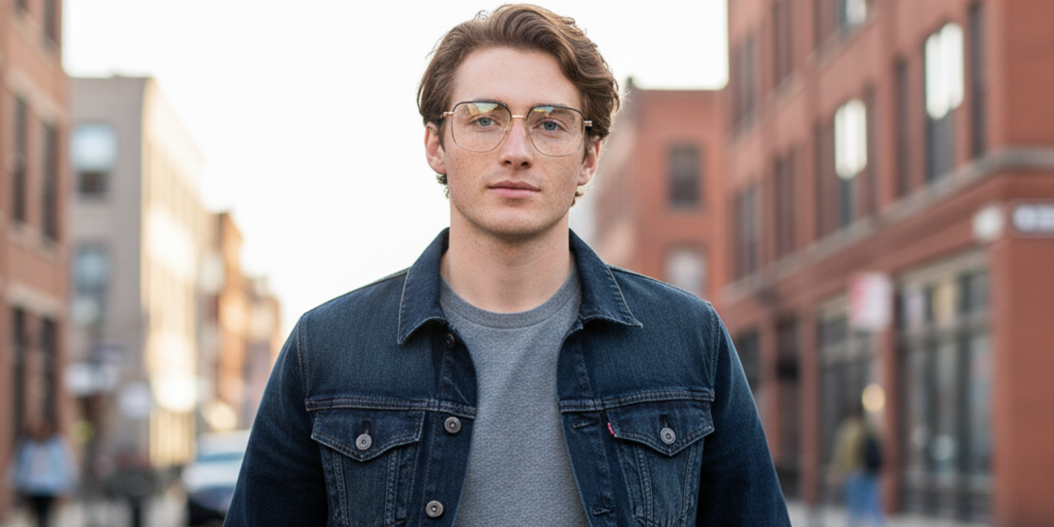 Full Rim Rectangle Classic Eyeglasses CH9011