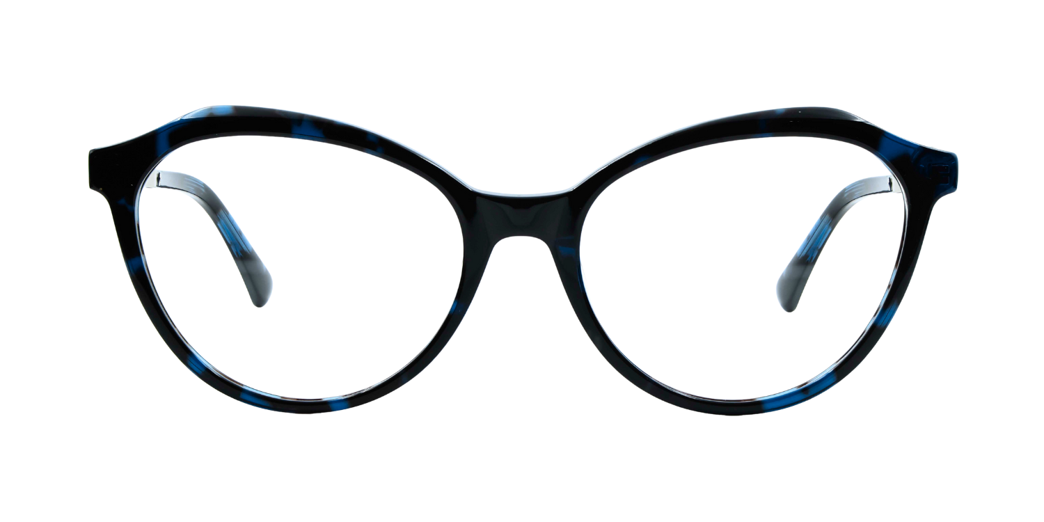 Full Rim Cat Eye Classic Eyeglasses with Accents CH A10170