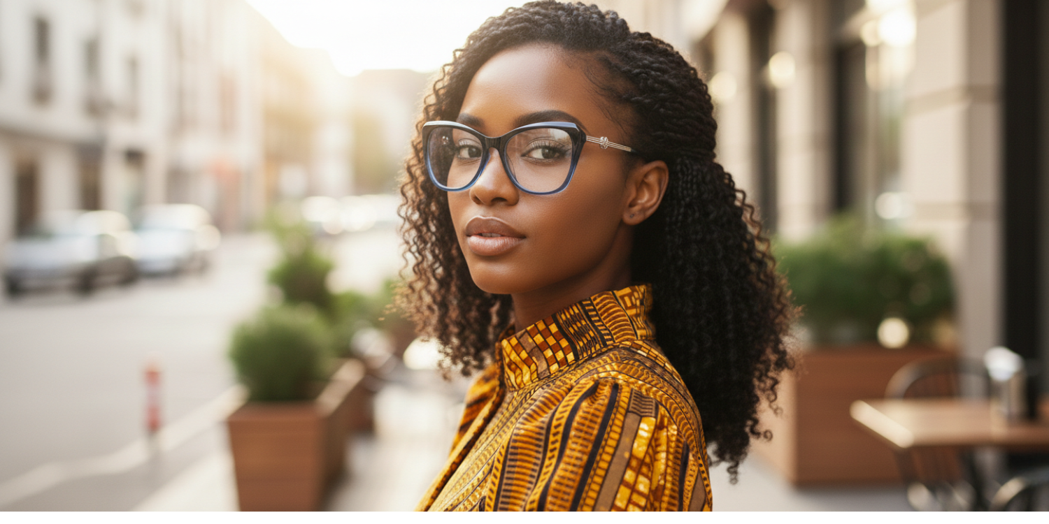 Full Rim Cat Eye Classic Eyeglasses CH A 10173