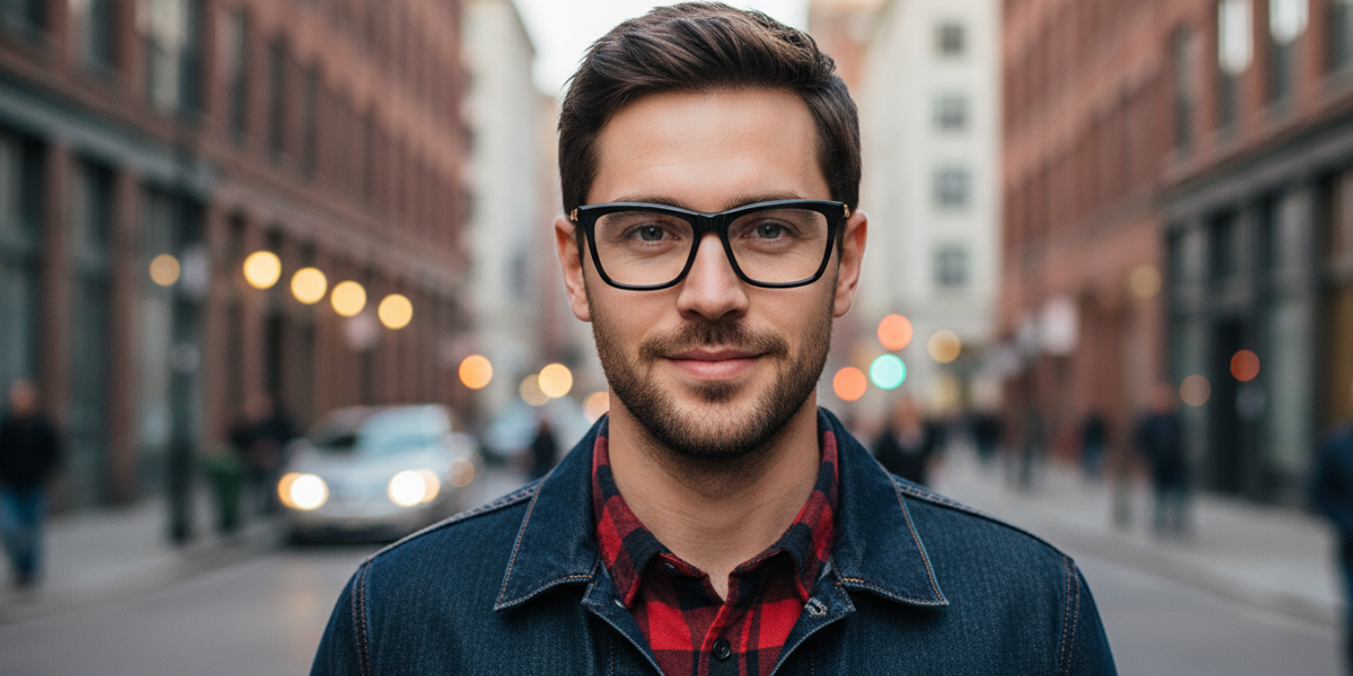 Full Rim Rectangle Classic Eyeglasses CH A10200