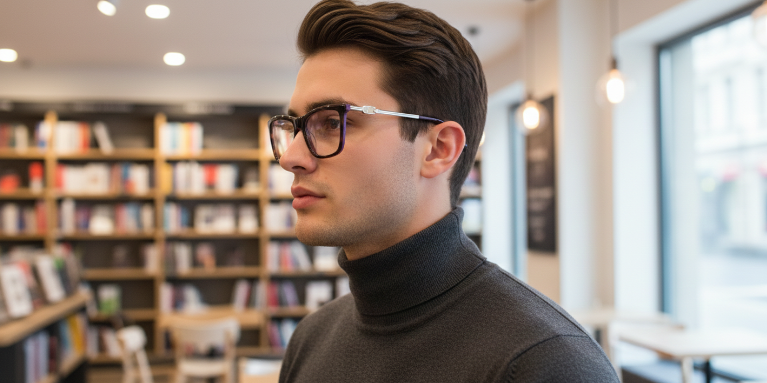 Full Rim Rectangle Classic Eyeglasses CH A10200