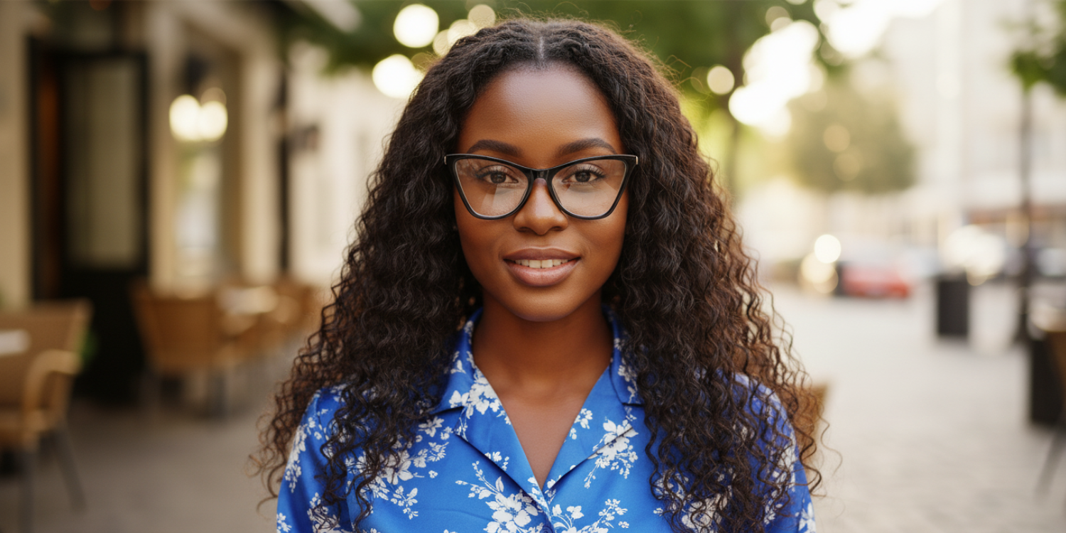 Full Rim Cat Eye Classic Eyeglasses CH A10228