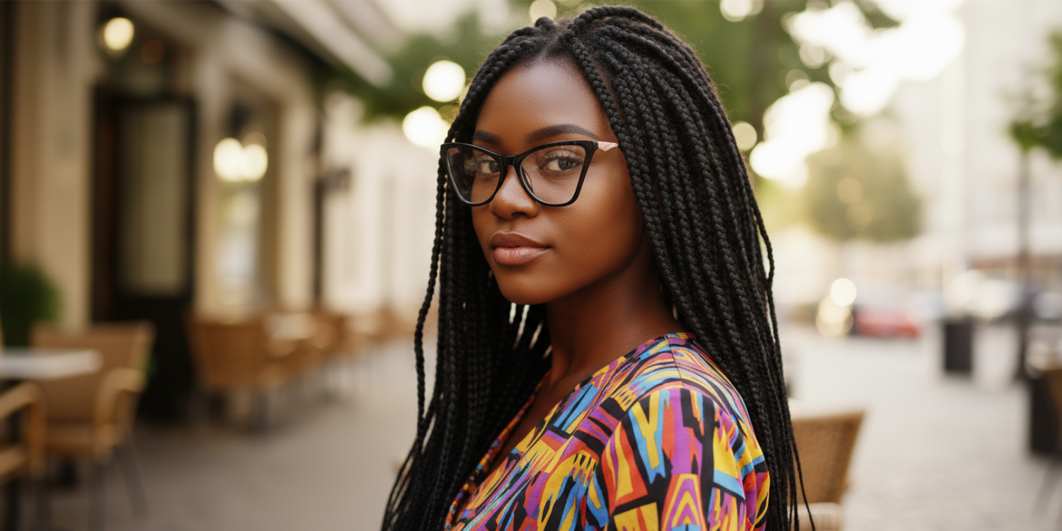 Full Rim Cat Eye Classic Eyeglasses CH A10228