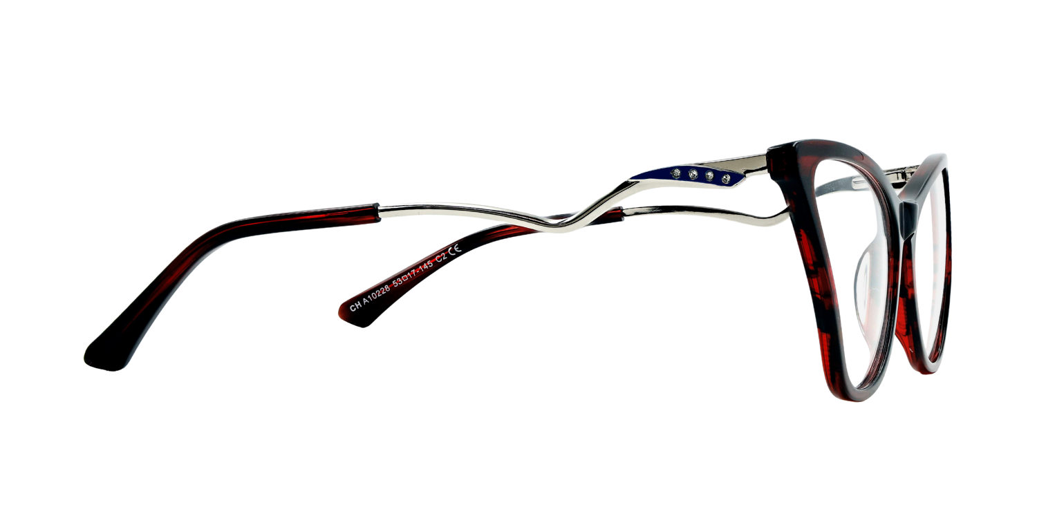 Full Rim Cat Eye Classic Eyeglasses CH A10228
