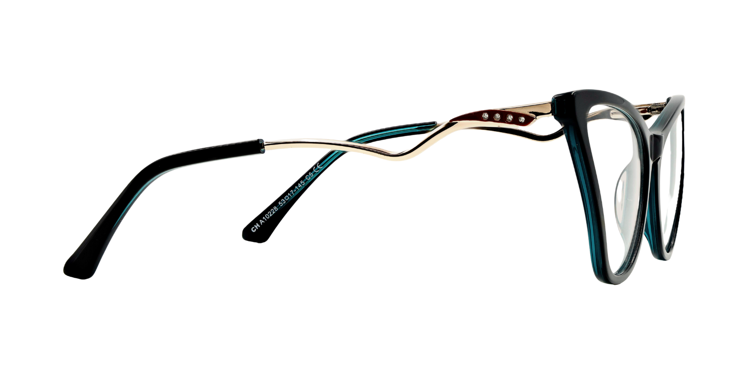 Full Rim Cat Eye Classic Eyeglasses CH A10228