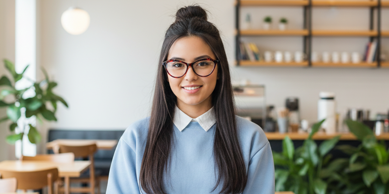 Full Rim Cat Eye Classic Eyeglasses CH A10235