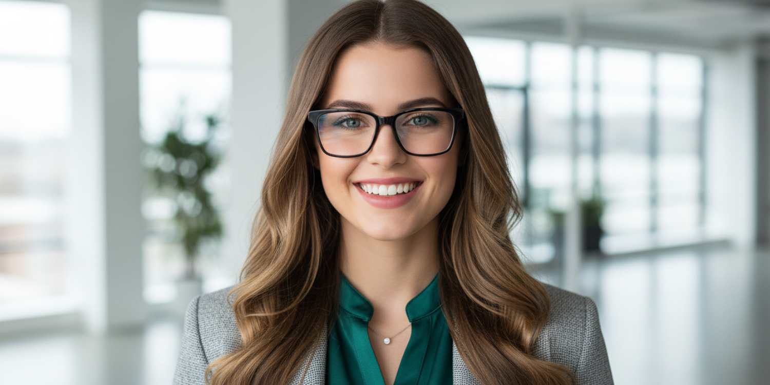 Full Rim Rectangle Classic Eyeglasses CH A10289