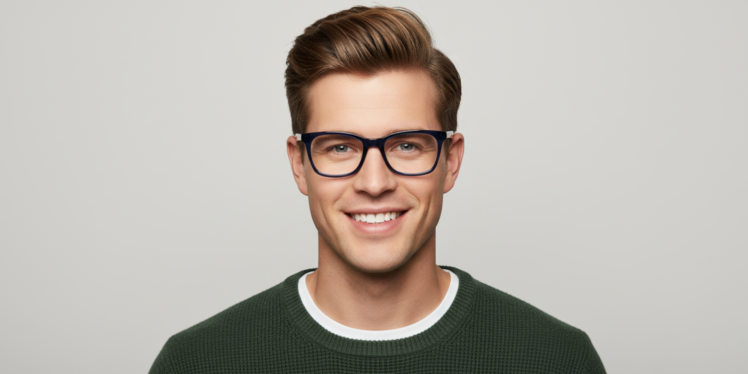 Full Rim Square Classic Eyeglasses CH A10299