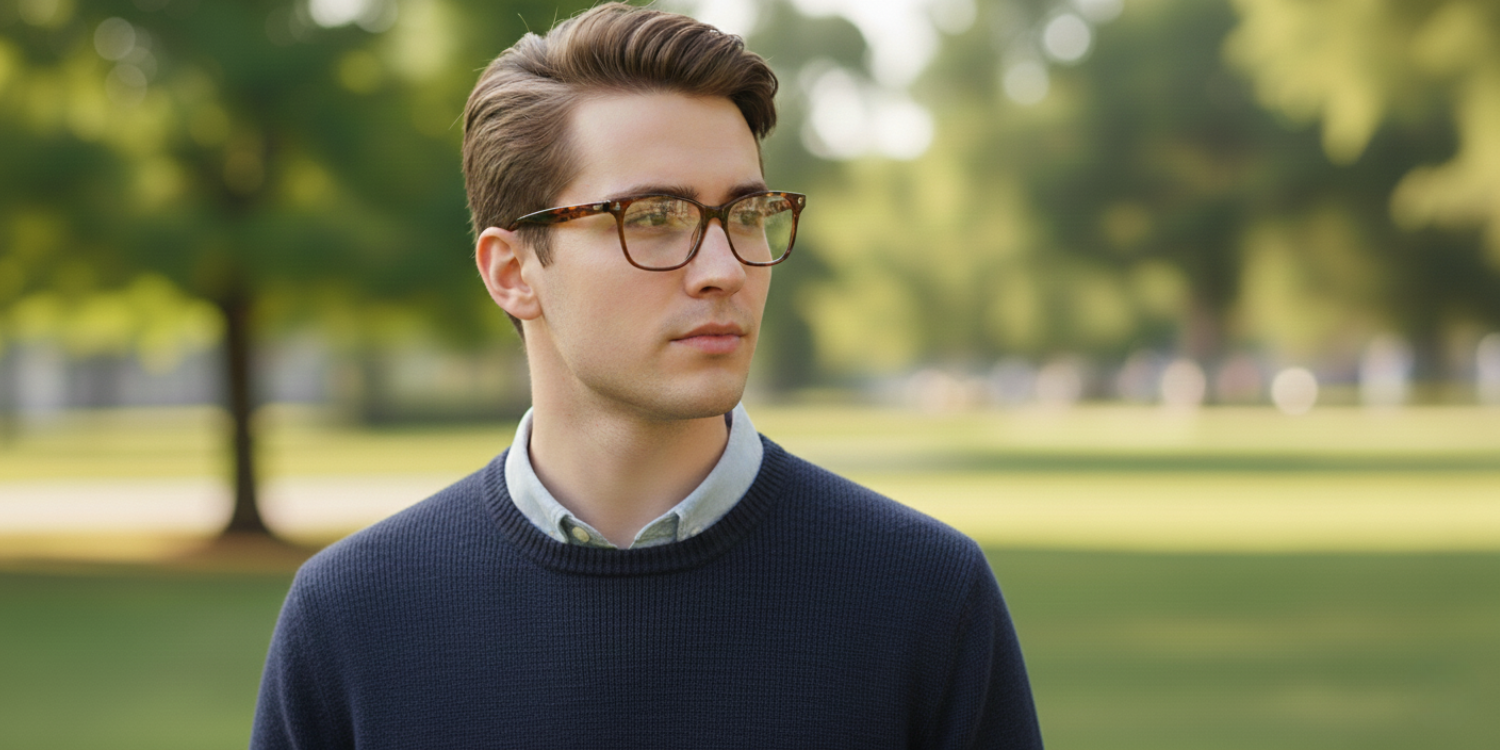 Full Rim Square Classic Eyeglasses CH A10299