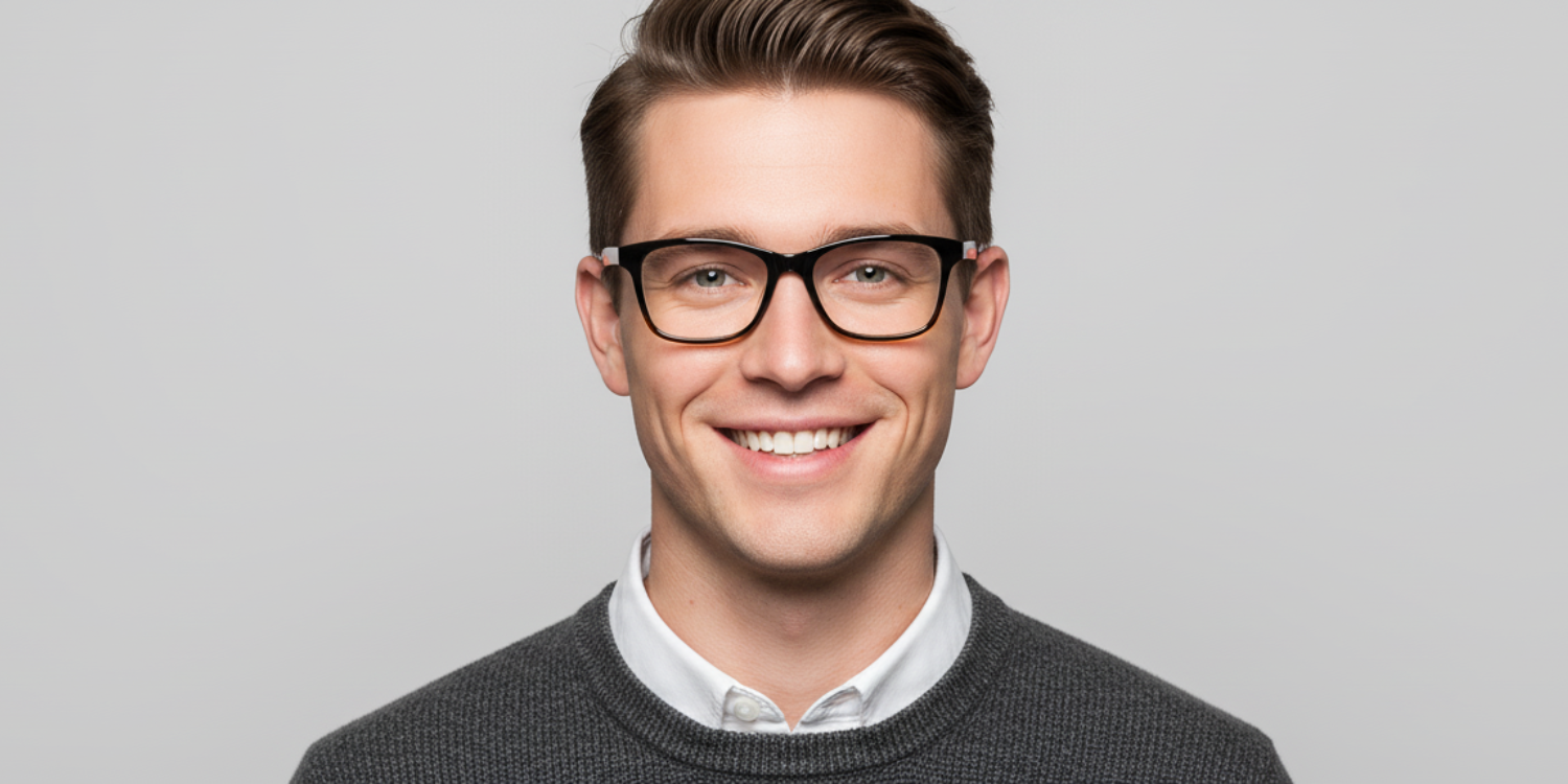 Full Rim Rectangle Classic Eyeglasses CH A10302