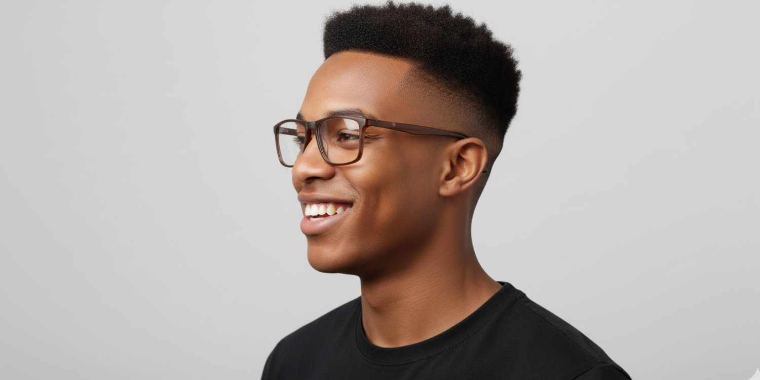 Full Rim Rectangle Classic Eyeglasses CH A6001